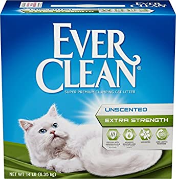 【中古】【輸入品 未使用】Ever Clean Extra Strength Cat Litter カンマ Unscented カンマ 14-Pound Box by Ever Clean