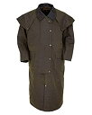 【中古】【輸入品・未使用】Outback Trading メンズ 2056 ストックマン 防水 通気性 エクストラロング コットン オイルスキン ダスターコート...