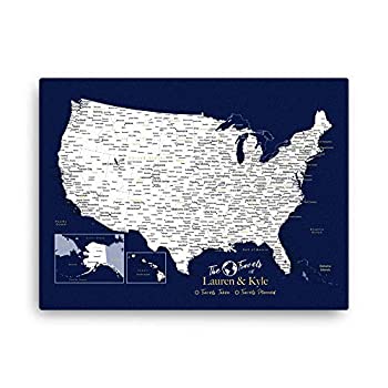 【中古】【輸入品・未使用】Mission Hammocks 米国プッシュピンマップ | 米国旅行ピンボード | 米国旅行マップ | カスタムトラベルトラッカー ...