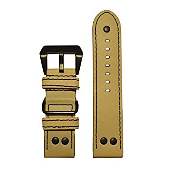 yÁzyAiEgpz26?mm Panatime mb-1?Vintage Naturalx[WPilot Watch Band withubNXeb`26?/ 26?125?/ 75