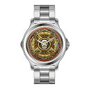 【中古】【輸入品・未使用】FDCクリスマスギフトWatchesメンズファッションJapanese Quartz Dateステンレススチールブレスレット腕時計Mi...
