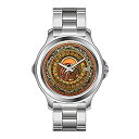 【中古】【輸入品・未使用】FDCクリスマスギフトWatchesメンズファッションJapanese Quartz Dateステンレススチールブレスレット腕時計エジ...