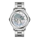 【中古】【輸入品・未使用】FDCクリスマスギフトWatchesメンズファッションJapanese Quartz Dateステンレススチールブレスレット腕時計Ar...