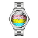 【中古】【輸入品・未使用】FDCクリスマスギフトWatchesメンズファッションJapanese Quartz Dateステンレススチールブレスレット腕時計抽象...