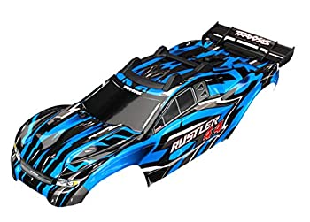 【中古】【輸入品・未使用】Traxxas TRA6718X ボディ、ラスターラー 4X4、ブルー