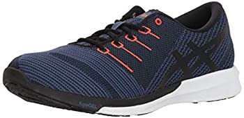 šۡ͢ʡ̤ѡASICS Men's Performance fuzeX Knit Running Shoe%% Dark Blue/Black/Cherry Tomato 9.5 D(M) US