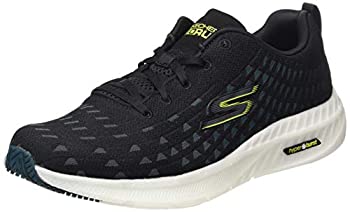 【中古】【輸入品・未使用】Skechers メンズ スニーカー%カンマ% ブラックテキスタイルブルートリム%カンマ% 9