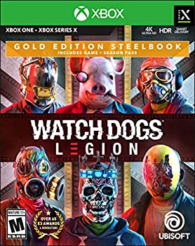 【中古】【輸入品 未使用】Watch Dogs Legion: Gold Steelbook Edition (輸入版:北米) - XboxOne