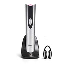 【中古】【輸入品・未使用】Oster コードレス電動ワインボトルオープナー ホイルカッター付き FFP FPSTBW8207-S-AMZ シルバー 1個