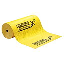 【中古】【輸入品 未使用】Safety Message Mat カンマ New Pig Chat Mat Yellow Absorbent Roll カンマ ダブルクォーテ Caution-Watch Your Step ダブルクォーテ カンマ 13 Gal Absorbency