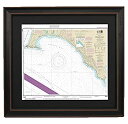 yÁzyAiEgpzFramed Nautical Chart ; DrakesxC