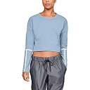 【中古】【輸入品・未使用】Under Armour レディース ライター ロング丈 クロップドクルー X-Large ブルー