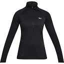 【中古】【輸入品・未使用】Under Armour Women's Tech ? Zip%カンマ% Black /Metallic Silver%カンマ% La...