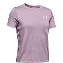 【中古】【輸入品・未使用】Under Armour ガールズ インフィニティ半袖Tシャツ X-Large ピンク