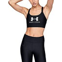 【中古】【輸入品・未使用】Under Armour レディース アーマー ミッドインパクト キーホール グラフィック スポーツブラ X-Small ブラ..