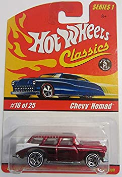 【中古】【輸入品・未使用】Hot Wheels Classic Series 1: Chevy Nomad #16 of 25 1:64 Scale Collectible Die Cast Car with a Special Spectraflame Paint【メーカー名】マテル【メーカー型番】1Class16【ブランド名】マテル(MATTEL)【商品説明】Hot Wheels Classic Series 1: Chevy Nomad #16 of 25 1:64 Scale Collectible Die Cast Car with a Special Spectraflame Paint当店では初期不良に限り、商品到着から7日間は返品を 受付けております。こちらは海外販売用に買取り致しました未使用品です。買取り致しました為、中古扱いとしております。他モールとの併売品の為、完売の際はご連絡致しますのでご了承下さい。速やかにご返金させて頂きます。ご注文からお届けまで1、ご注文⇒ご注文は24時間受け付けております。2、注文確認⇒ご注文後、当店から注文確認メールを送信します。3、配送⇒当店海外倉庫から取り寄せの場合は10〜30日程度でのお届けとなります。国内到着後、発送の際に通知にてご連絡致します。国内倉庫からの場合は3〜7日でのお届けとなります。　※離島、北海道、九州、沖縄は遅れる場合がございます。予めご了承下さい。お電話でのお問合せは少人数で運営の為受け付けておりませんので、メールにてお問合せお願い致します。営業時間　月〜金　10:00〜17:00お客様都合によるご注文後のキャンセル・返品はお受けしておりませんのでご了承下さい。