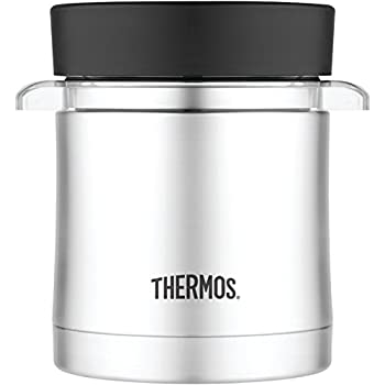 yÁzyAiEgpzThermos Food Jar with Microwavable Container%J}% 12-Ounce%J}% Stainless Steel@t[hW[@340g