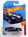 【中古】【輸入品 未使用】Hot Wheels 2018 Then And Now Corvette C7 Z06 339/365 カンマ Blue