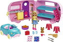 【中古】【輸入品・未使用】バービー(Barbie) 【オンライン限定】チェルシーとたのしいキャンプギターもたきびもたのしめるキュートなくるまとトレーラーのセット...