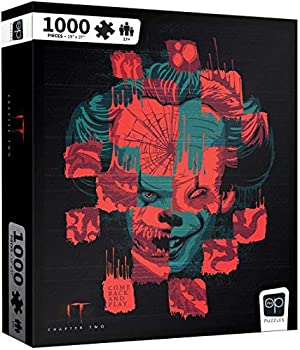 USAOPOLY IT 第2章 ペニーワイズの顔 1%カンマ%000ピース プレミアムパズル | 公式IT第2章商品 | ジグソーパズル