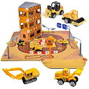 【中古】【輸入品・未使用】FUN LITTLE TOYS 組み立てキット 122ピース 子供用エンジニアリングプレイセット 4パック車付き 子供用ギフト(3)