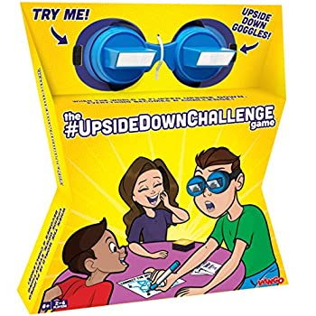 【中古】【輸入品 未使用】The UpsideDownChallenge(アップサイドダウンチャレンジ)ゲーム 子供 家族向け - 上下逆さまゴーグルで楽しいチャレンジ - ゲームナイトやパ
