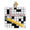 【中古】【輸入品・未使用】Old World Christmas クロスワードパズル