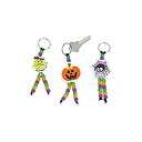 【中古】【輸入品・未使用】Fun Express ハロウィンビーズ&フォームキーチェーン CK-50 ハロウィン用 クラフトキット 子供用ジュエリークラフトキッ...