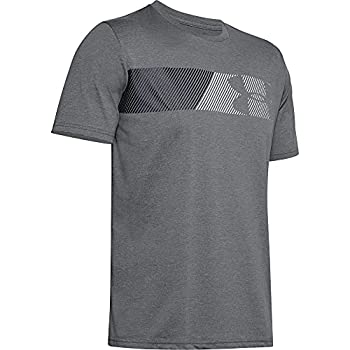 【中古】【輸入品・未使用】Under Armour (アンダーアーマー) Fast Left Chest 2.0 半袖Tシャツ L グレー