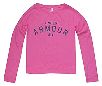 【中古】【輸入品 未使用】Under Armour レディース UA Pretty Gritty ブラックアウトクルーシャツブラウス X-Small ピンク