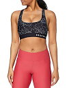 【中古】【輸入品・未使用】Under Armour レディース アーマー ミッドクロスバックプリント スポーツブラ
