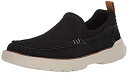 【中古】【輸入品・未使用】Skechers Men's Doveno-Hangout Slip On Canvas Loafer%カンマ% Black%カンマ%...