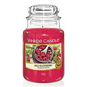 【中古】【輸入品 未使用】Yankee Candle Large Jar Candle カンマ Red Raspberry by Yankee Candle