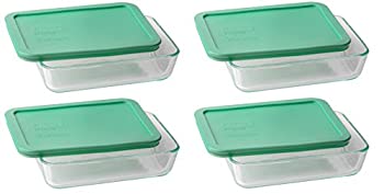 【中古】【輸入品・未使用】Pyrex 3-cup Rectangle Glass Food Storage Set Container (Containers) by Pyrex