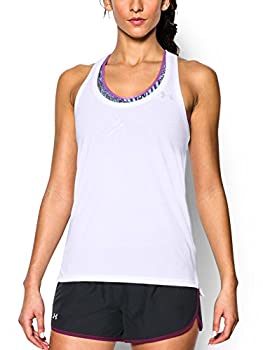 šۡ͢ʡ̤ѡUnder Armour Women's Tech Solid Tank%% White (100)/Met...