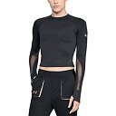 【中古】【輸入品・未使用】Under Armour Women's Perpetual Long sleeve Mock%カンマ% Black (001)/Re...