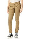 【中古】【輸入品・未使用】Carhartt レディース スリムフィット クロフォードパンツ US サイズ: 4 カラー: ブラウン