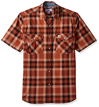 【中古】【輸入品・未使用】Carhartt SHIRT メンズ US サイズ: Large カラー: ブラウン