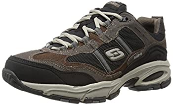 楽天スカイマーケットプラス【中古】【輸入品・未使用】Skechers Sport Men's Vigor 2.0 Trait Memory Foam Sneaker％カンマ％ Brown/Black％カンマ％ 8 M US