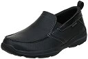 【中古】【輸入品・未使用】Skechers Men's Harper-Forde Loafers、(ブラックBlk)、9.5(44 EU)