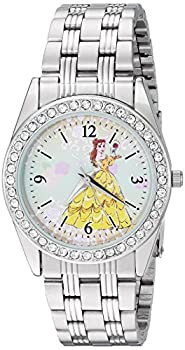 yÁzyAiEgpz[prv]Disney Women's 'Princess Belle' Quartz Metal and Stainless Steel Casual Watch Color Silver-Toned (Model: WDS000240)[s