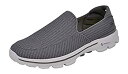 【中古】【輸入品・未使用】Skechers Performance Men's Go Walk 3 Slip-On Walking Shoe%カンマ% Grey%カンマ% 11 M US(4)