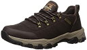 【中古】【輸入品・未使用】Skechers Men's SELMEN-Norden Trail Oxford Hiking Shoe%カンマ% Chocolate%カンマ% 8.5 Medium US