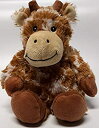 【中古】【輸入品 未使用】Warmies GIRAFFE ジュニア 心地よいフラシ天 加熱可能なラベンダーの香りつき 動物