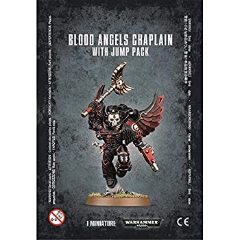 Games Workshop Jeux Atelier 99070101034?Blood Angels Chapelain Figure avec Jump Lot