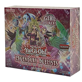 【中古】【輸入品・未使用】【 ボックス 】遊戯王 英語版 Legendary Duelists: Sisters of the Rose レジェンダリー・デュエリスツ：シスターズ・オブ・ザ・ローズ 1st Edit