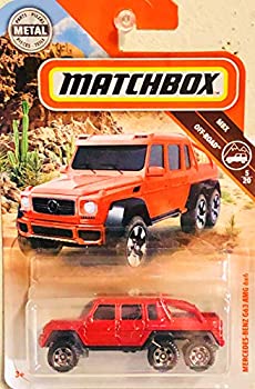 Matchbox メルセデスベンツ G63 AMG 6x6 レッド 79/100 MBX オフロード 5/20