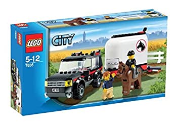 【中古】【輸入品・未使用】レゴ (LEGO) シティ レゴ (LEGO)の町 ホーストレーラー付きの4WD 7635