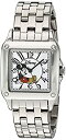 yÁzyAiEgpzDisney Women's Mickey Mouse Analog-Quartz Watch with Stainless-Steel Strap%J}% Silver%J}% 18 (Model: 51107-3-A-1)
