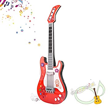 【中古】【輸入品・未使用】M SANMERSEN キッズ ギター 弦なし 電子玩具 ギター 子供用 ギター再生 楽器 パーティー記念品 誕生日プレゼント 子供 男の子 女の子